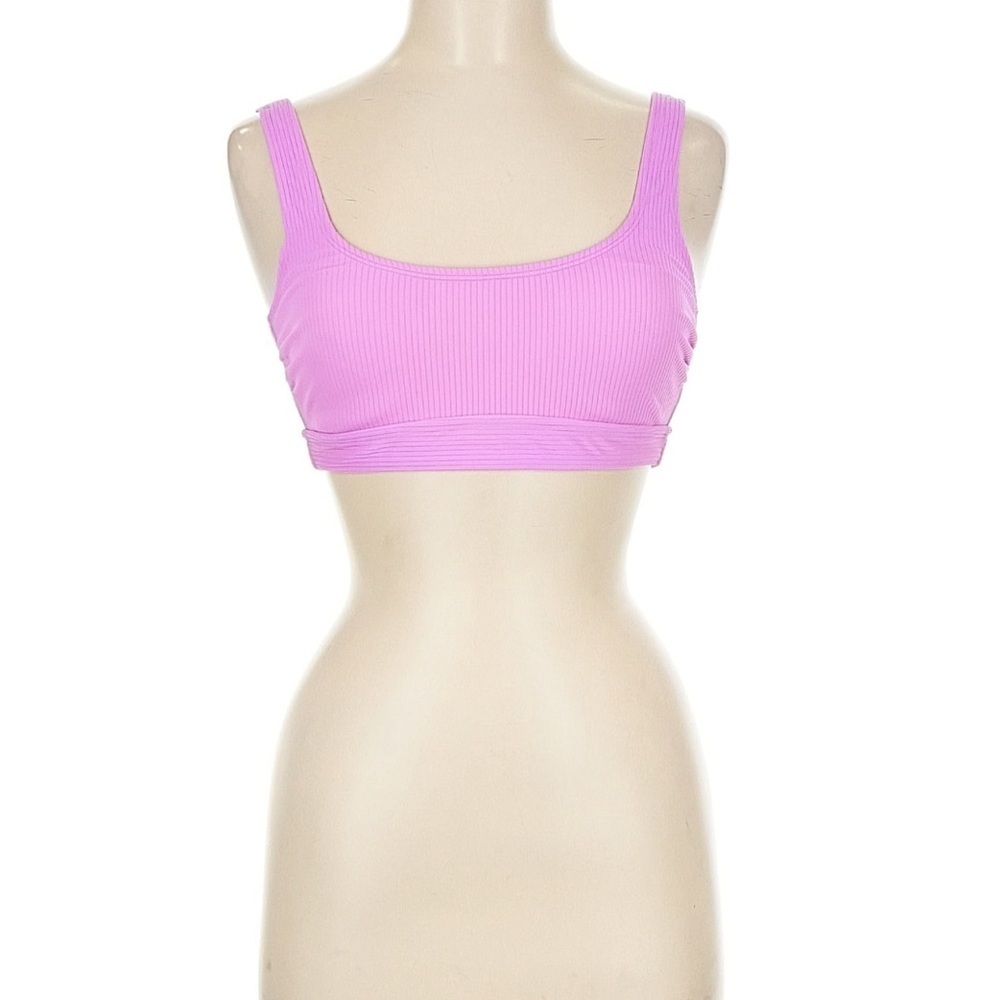 Stoney Clover Lane Vibrant Pink Ribbed Bralette